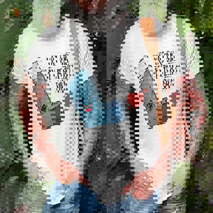 You Take My Breath Away Asthma Inhaler Present T-Shirt Gifts for Old Men