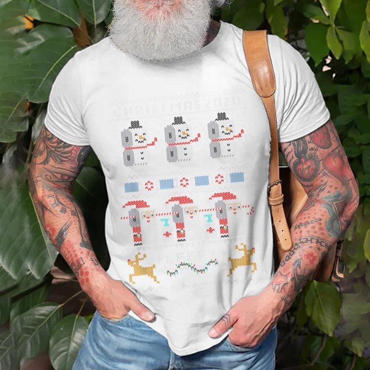 Christmas 2020 Ugly Sweater Toilet Paper T-Shirt Gifts for Old Men