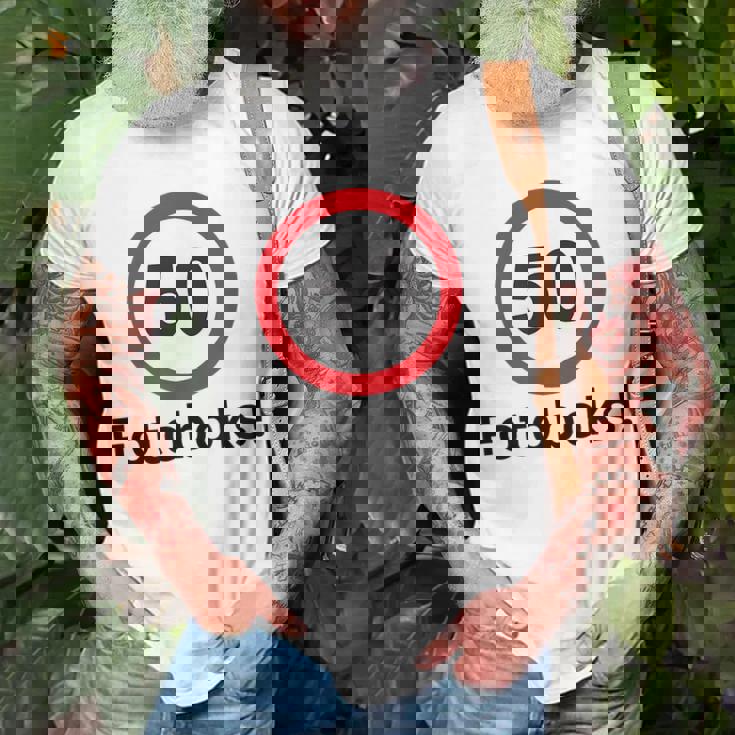 Fotoboks Unisex T-Shirt Gifts for Old Men