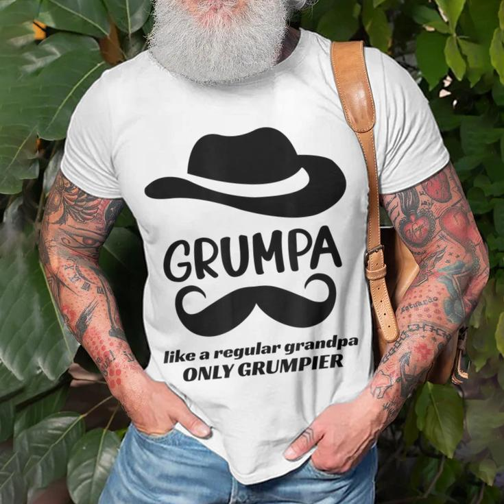 Grumpa Grumpy Old Grandpa Funny Best Grandfather Gift For Mens Unisex T-Shirt Gifts for Old Men