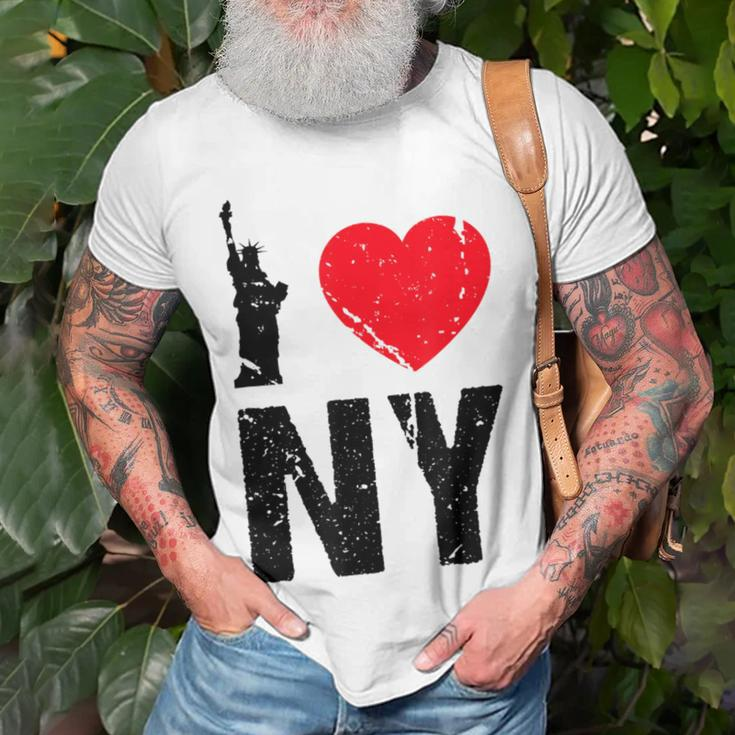 I Heart Love Ny New York City Nyc T-Shirt Gifts for Old Men