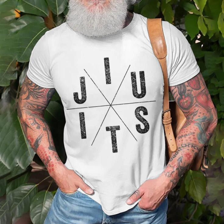 Jiu JitsuApparel Bjj Brazilian Jiu Jitsu Wear Gear T-Shirt Gifts for Old Men