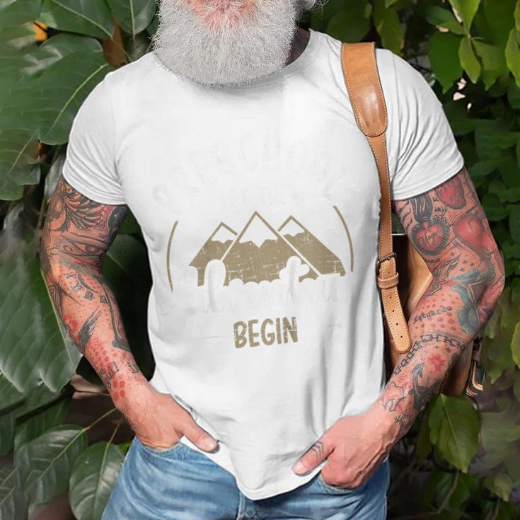 Kids First Day Of Preschool Let The Adventure Begin For Pre-K Unisex T-Shirt Gifts for Old Men