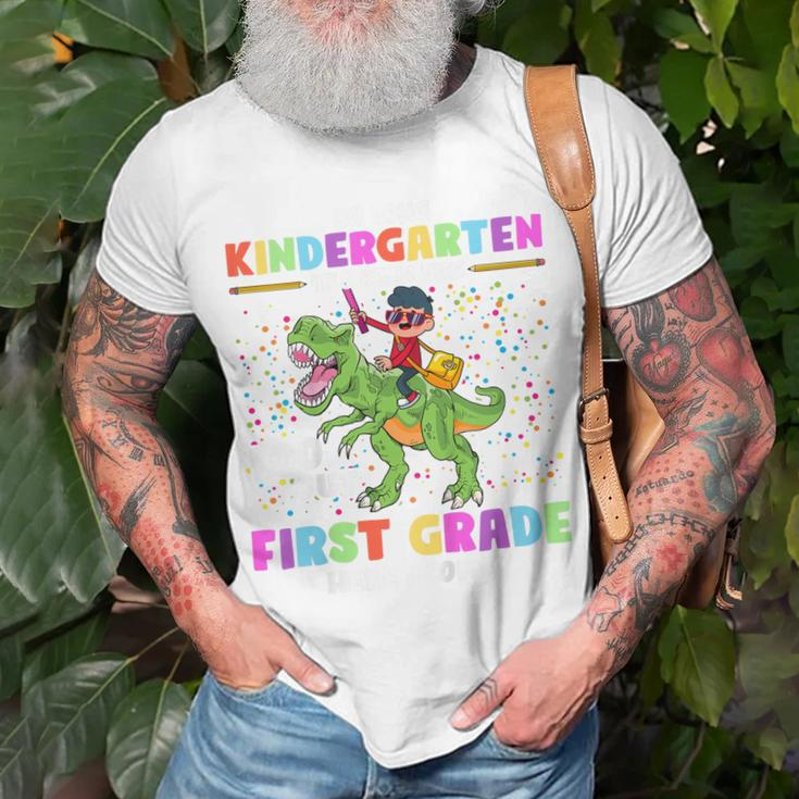 Kids So Long Kindergarten Graduation Class 2023 Dinosaur Kids Unisex T-Shirt Gifts for Old Men
