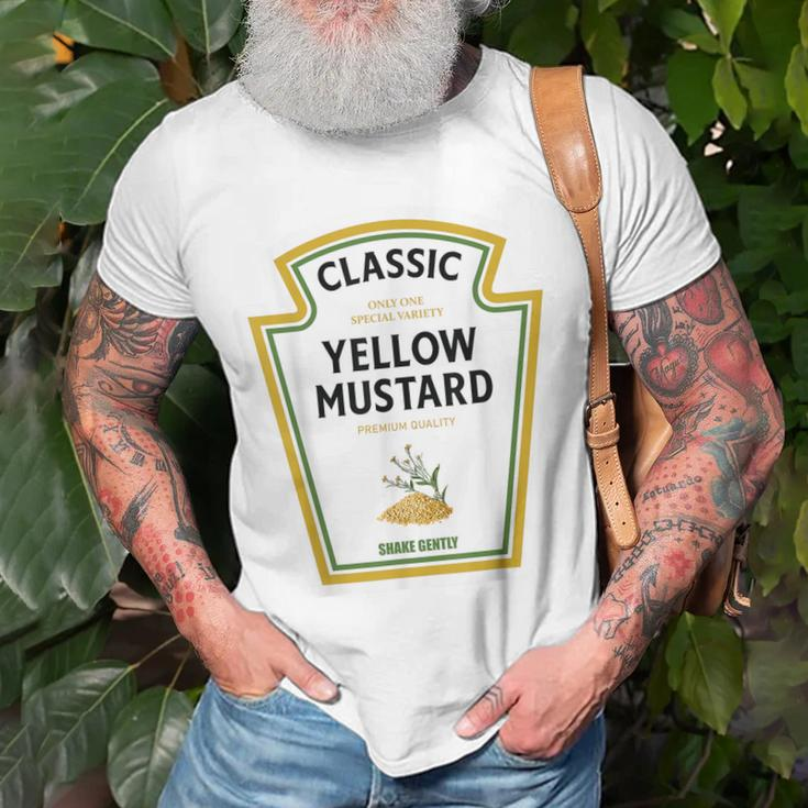 Mustard Halloween 2023 Costume Family Ketchup Team Family T-Shirt Gifts for Old Men