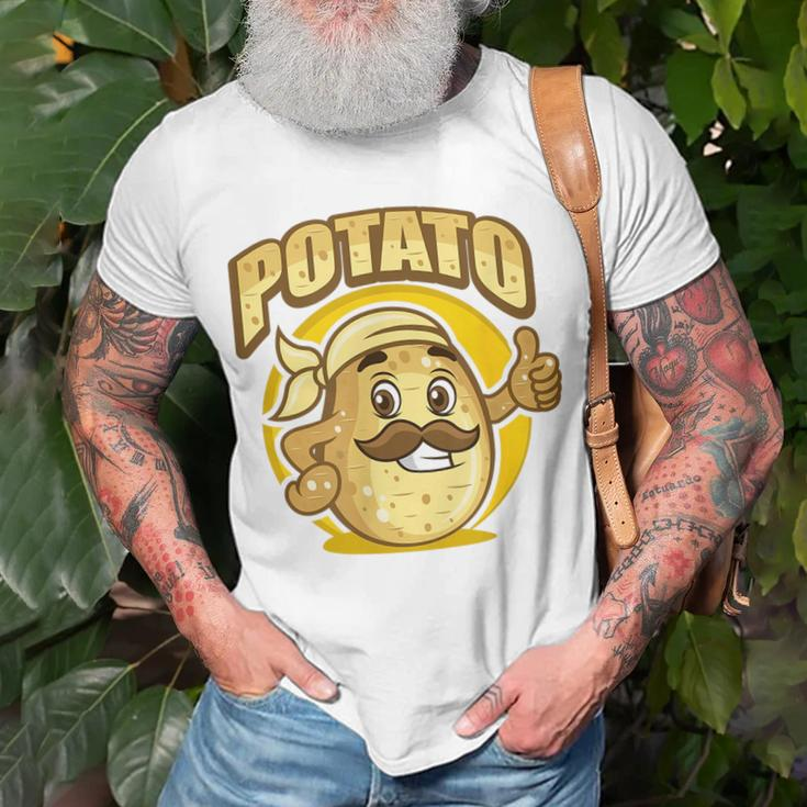Potato With An E Unisex T-Shirt Gifts for Old Men