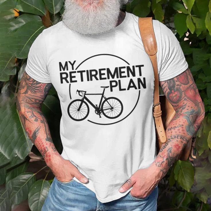 My Retirement Plan Bicycle Bike Retirement Bicycle T-Shirt Gifts for Old Men