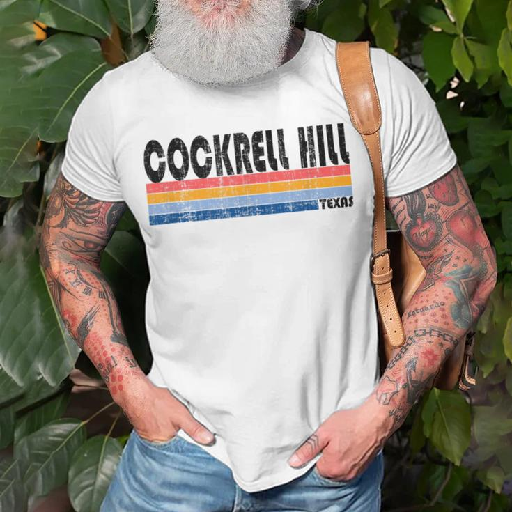 Vintage 70S 80S Style Cockrell Hill Tx T-Shirt Gifts for Old Men