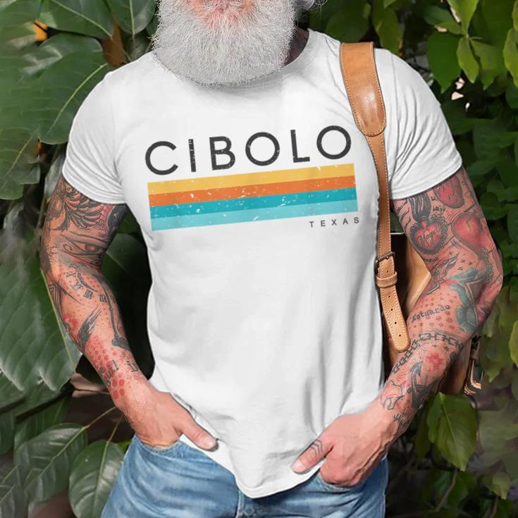 Vintage Cibolo Tx Texas Usa Retro T-Shirt Gifts for Old Men