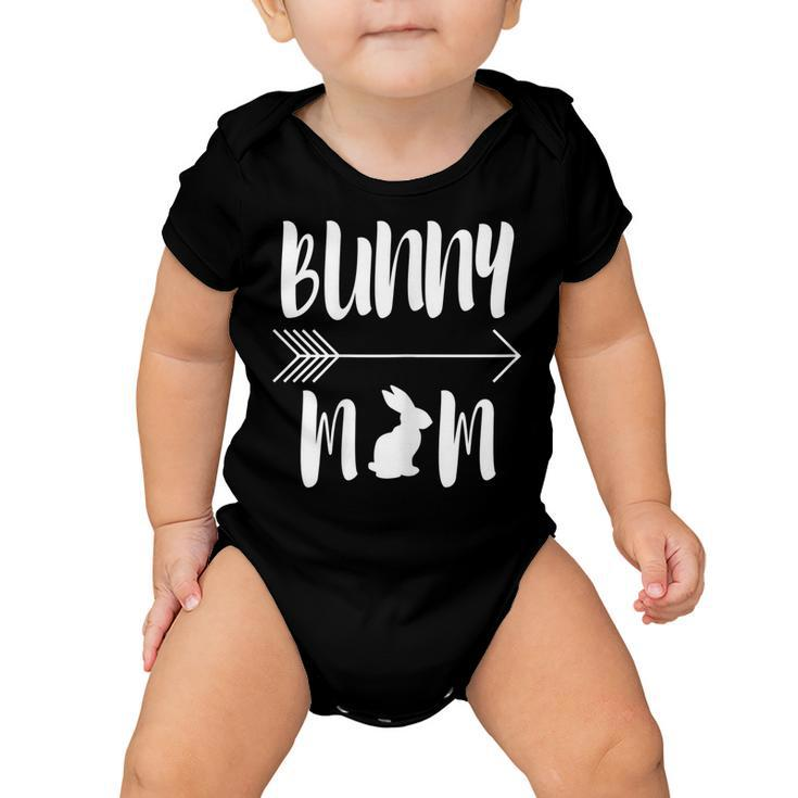 Bunny Mom Funny Rabbit Mum  Gift For Women Baby Onesie