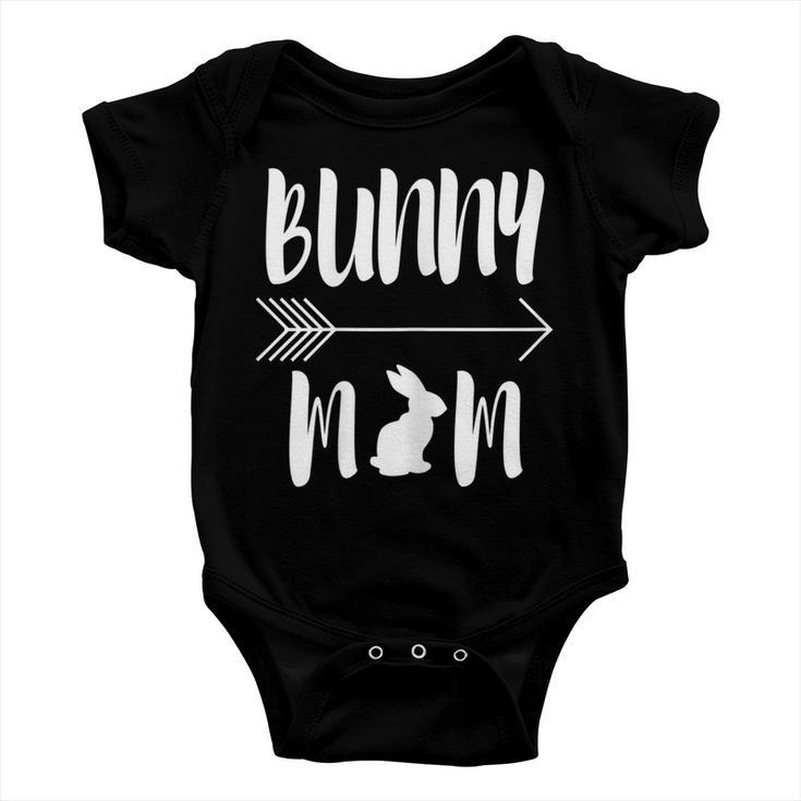 Bunny Mom Funny Rabbit Mum Gift For Women Baby Onesie