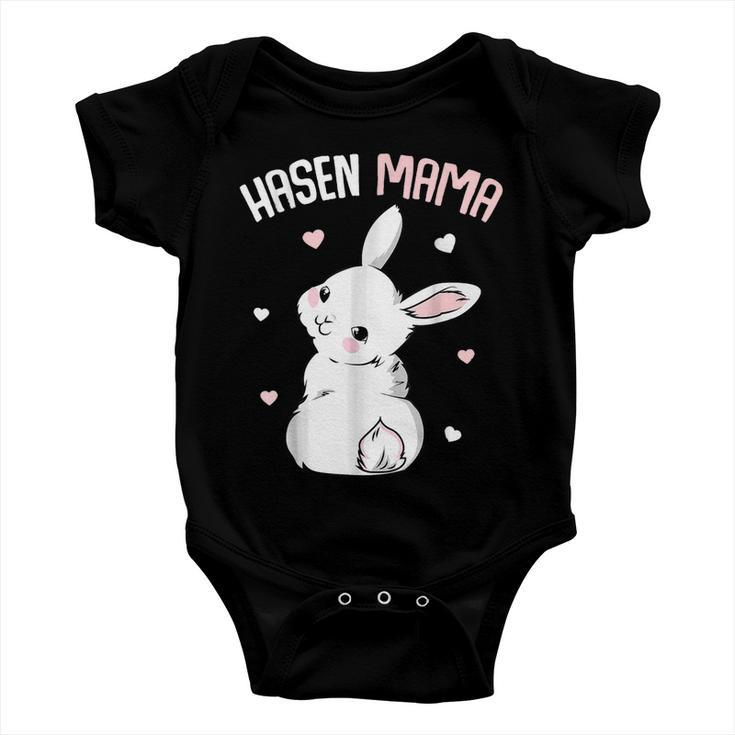Rabbit Mum With Rabbit Easter Bunny Gift For Women Baby Onesie