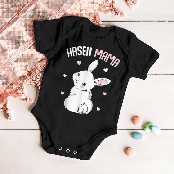 Rabbit Mum With Rabbit Easter Bunny Gift For Women Baby Onesie