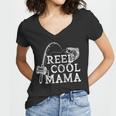 Retro Reel Cool Mama Fishing Fisher Mothers Day Gift For Women Women V-Neck T-Shirt
