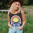 3 Cars Race Automobile Roadtrip Travel Car Drive Graphic Cars Tank Top
