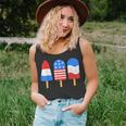4Th Of July Ice Pops Red White Blue American Flag Patriotic Tank Top