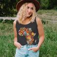 African Native Pride Africa Map Heritage Pattern Tank Top