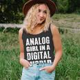 Analog Girl Logical Person Unisex Tank Top