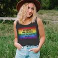 Be Careful Who You Hate Pride Heart Gay Pride Ally Lgbtq Unisex Tank Top