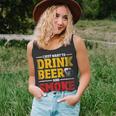 Beer Funny Bbq Chef Beer Smoked Meat Lover Gift Grilling Bbq Unisex Tank Top