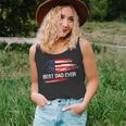 Best Dad Ever Us American Flag Dad Gifts Fathers Day Unisex Tank Top