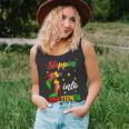 Black Woman Stepping Into Junenth Like My Ancestors Unisex Tank Top