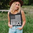 Bruce Birthday Forename Name Personalized Usa Tank Top