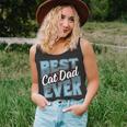 Cat Dad Gift Idea For Fathers Day Best Cat Dad Ever Unisex Tank Top