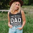 Cool Stepdad For Dad Father Stepfather Step Dad Bonus Family Unisex Tank Top