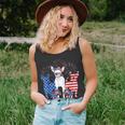 Cute Chihuahua Dogs American Flag Indepedence Day July 4Th Unisex Tank Top