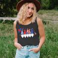 Cute Gnomes American Usa Flag Patriotic Happy 4Th Of July 1 Unisex Tank Top