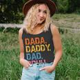 Dada Daddy Dad Bruh Fathers Day 2023 Retro Vintage Funny Unisex Tank Top
