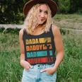 Dada Daddy Dad Bruh Funny Retro Vintage Fathers Day Unisex Tank Top