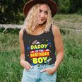 Daddy Of The Birthday Astronaut Boy Outer Space Theme Party Unisex Tank Top