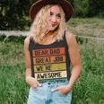 Dear Dad Great Job Were Awesome Thank You Fathers Day Unisex Tank Top