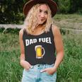 Fathers Day Birthday Great Gift Idea Dad Fuel Fun Funny Unisex Tank Top