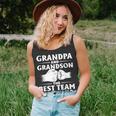 Fathers Day Grandpa And Grandson The Best Team In The World Tank Top