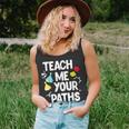 Funny Christian Teach Me Your Paths Faith Based Bible Verse Unisex Tank Top