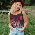 Funny Fathers Day Best Dad Ever Vintage Daughter Dada Unisex Tank Top