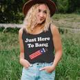Funny Fourth Of July 4Th Of July Im Just Here To Bang_1 Unisex Tank Top