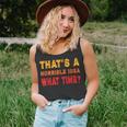 Funny Thats A Horrible Idea What Time Funny Sarcasm Quote Unisex Tank Top