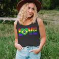Gay Pride Brazilian Brazil Flag Unisex Tank Top
