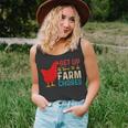 Get Up Its Time To Do Farm Chores Unisex Tank Top