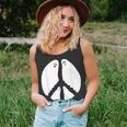 Ghost Peace Sign Tank Top