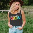 Give Yourself Time To Grow Inspirational Motivational Growth Motivational Tank Top