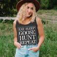 Goose HuntingGift Eat Sleep Goose Hunt Repeat Unisex Tank Top