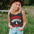 HorrorHorror Movies And Chill Movies Tank Top
