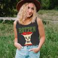 Horror Rotten To The Core Scary Skeleton Face Apple Core Scary Tank Top