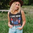 I Like How He Bangs Funny Couple 4Th Of July Firecracker Unisex Tank Top