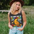 Im 6 Ready To Learn My Back To School First 1St Grade Kids Unisex Tank Top